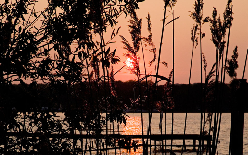 Sonnenuntergang am See